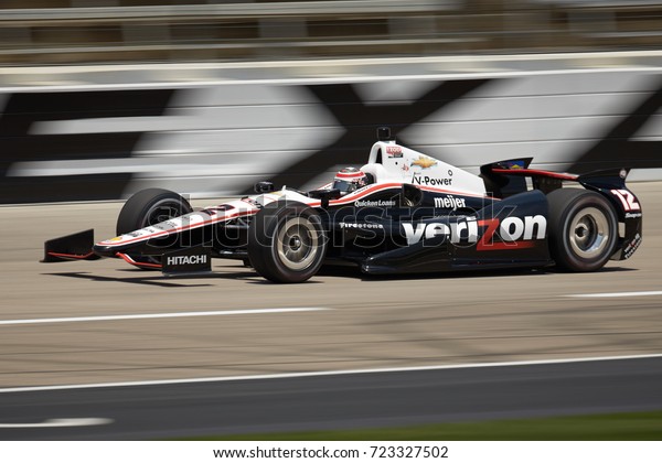 Fort Worth, Texas, USA -\
June 7th 2013 - Izod Indycar Series Firestone 550 - Texas Motor\
Speedway - Team Penske Indy driver, Will Power (12) during Saturday\
practice.