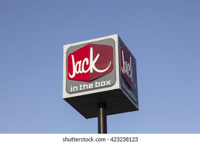 FORT WORTH, USA - APR 6, 2016: American Fast Food Restaurant Chain Jack In The Box.  Texas, United States