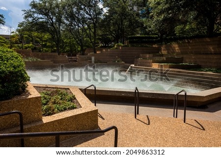 Fort Worth Water Garden, the public park in the downtown
