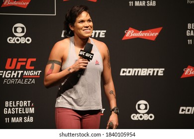 Fortaleza, Ceará, Brazil, March 11, 2017. UFC Fight Night: Belfort Vs. Gastelum. Amanda Nunes.