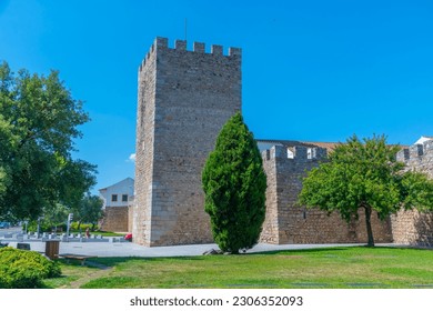Fortification at Portuguese town Evora.