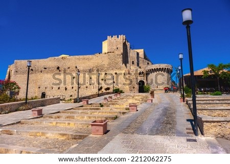 fortifications outside the fortress of San Nicola alle Isole Tremiti in Puglia, Italy .