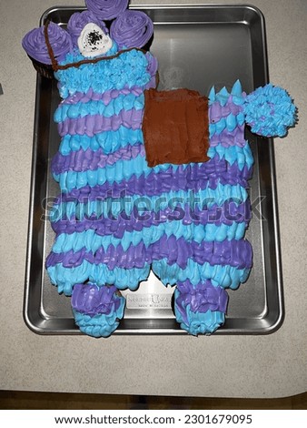 Fortnite Llama Birthday Cake Cupcakes