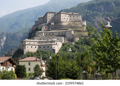 Fortress Bard in the Aosta Valley, Hone, Valle d'Aosta, autonomous region Valle d'Aosta, Italy