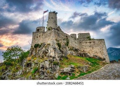 Fortress of Klis near Split. Croatia - Shutterstock ID 2082468451