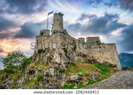 Fortress of Klis near Split. Croatia