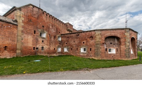 Fortress Krelov stronghold wall fortification side angle