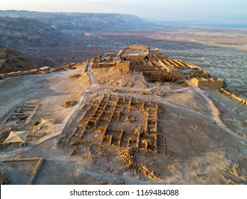 The Fortress Of Masada In Israel