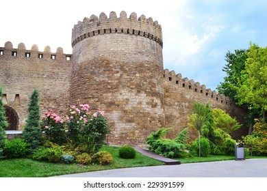 Fortress Of The Old City Baku