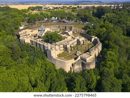 Fortress of Suceava, in the historical region of Bukovina, Romania, Europe