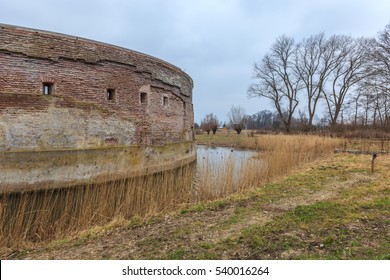 Fortress Uitermeer, Uitermeer 5, Weesp, The Netherlands, February 27, 2012: The Fortress
Was Part Of The Dutch Water Line And Stelling Van Amsterdam