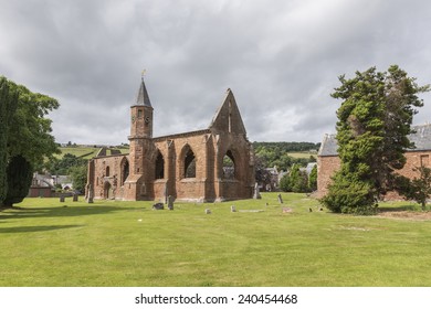 Fortrose Cathedral On The Black Isle In Scotland.