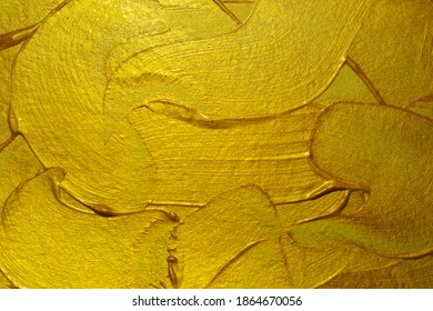 Fortune Gold. Trend Color 2021. Gold Background 