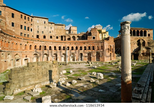 Forum Market Trajan Rome Italy This Stock Photo Edit Now 118653934