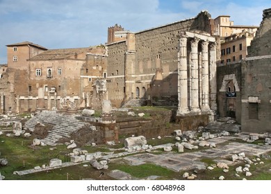 Forum Nerva On Capitoline Hill