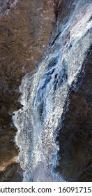 fossil artery,  vertical abstract photography of the deserts of Africa from the air, aerial view of desert landscapes, Genre: Abstract Naturalism, from the abstract to the figurative,