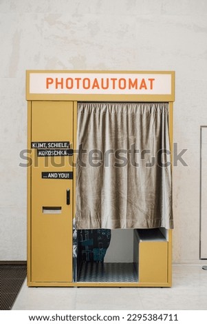 Fotoautomat, Photo booth in Vienna