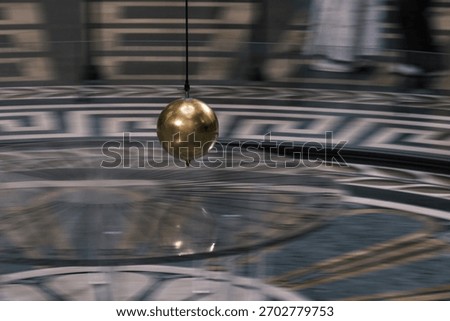 Foucault's pendulum in the pantheon