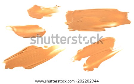 Foundation color sample