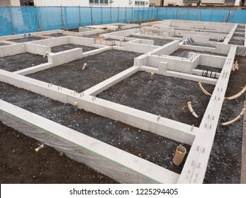 Foundation Construction Of Apartment Construction