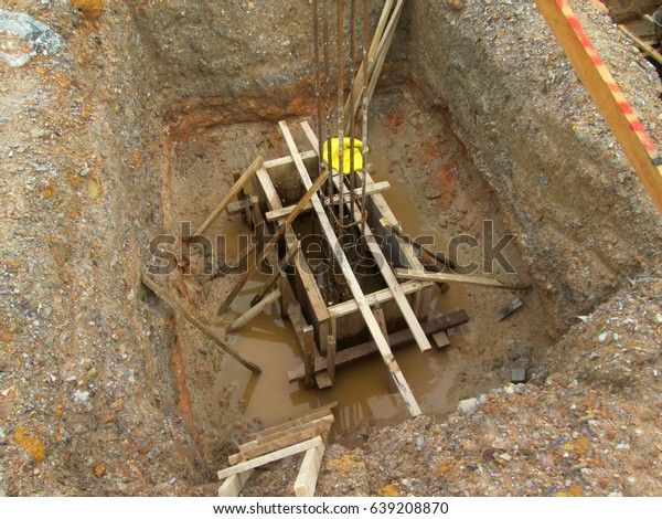 Foundation Work Include Building Piling Works Stock Photo Edit Now 639208870