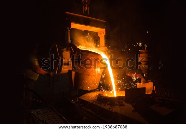 foundry cast iron production\
site