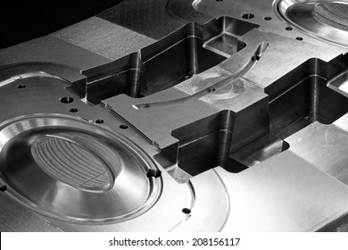 Foundry, sand molded casting, molding flasks . close up  - Powered by Shutterstock