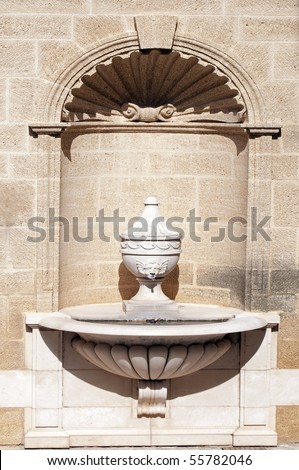 Similar – Image, Stock Photo Facade with clef