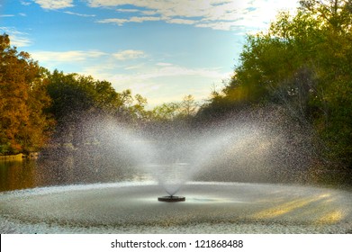 Fountain In Audubon Park