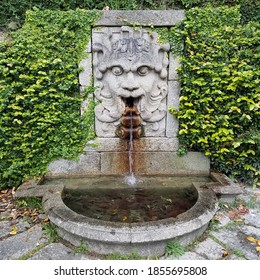 Fountain At Crystal Palace Gardens, Porto Portugal.