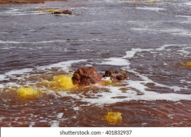 Fountain In Danakil Desert, Ethiopia 
