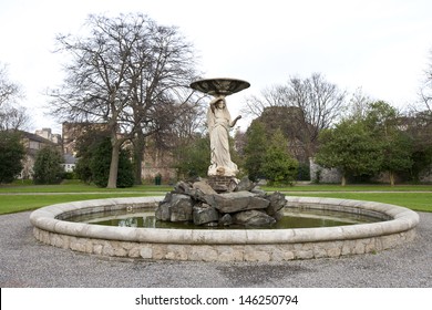 Fountain In Iveagh Gardens, Dublin