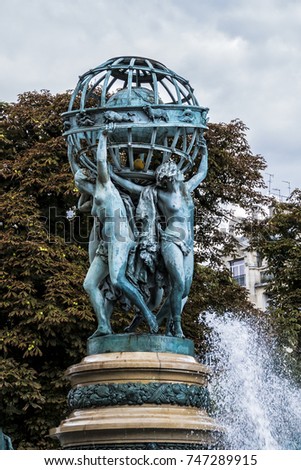 Fountain of Observatory or Four continents (