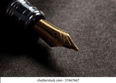 Fountain Pen Close Up Shot