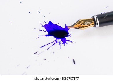 Fountain Dripping Ink Pen Images, Stock Photos & Vectors | Shutterstock