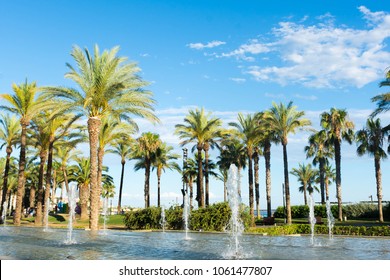 Fountain In Salou