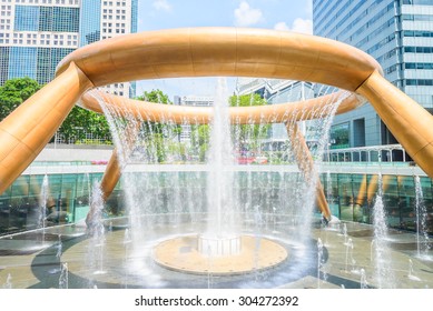 Fountain Of Wealth At Singapore