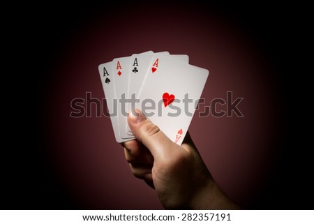four aces in a hand