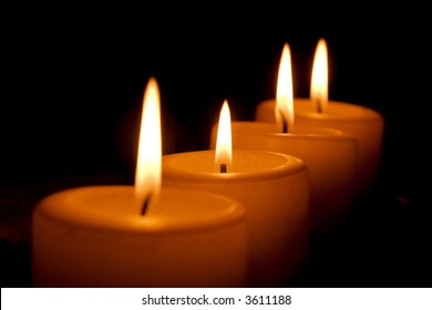 Four Burning Candles