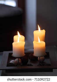 Four Candles Burning