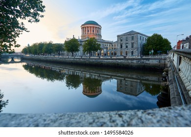 The Four Courts In Dublin City, Ireland