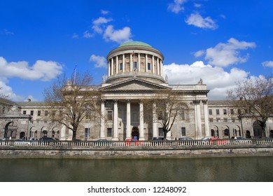 Four Courts In Dublin, Ireland.