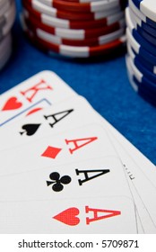 Four of a kind aces!