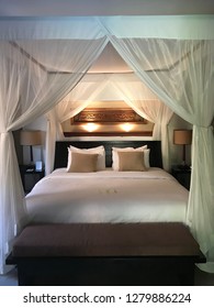 Four Poster Bed At A Luxurious Balinese Villa