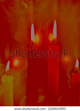Similar – Image, Stock Photo Christmas lighting Design