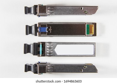 Four Sided View SFP Optical Transceiver