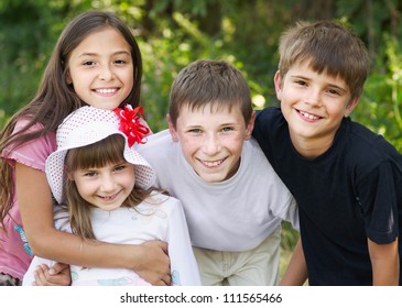 Four Children Playing Park Stock Photo (Edit Now) 1904757 | Shutterstock