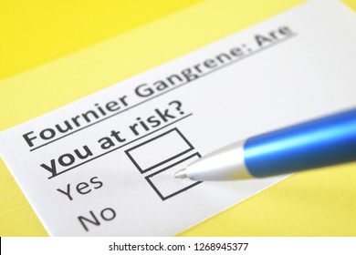 Fournier Gangrene: Are You At Risk? Yes Or No