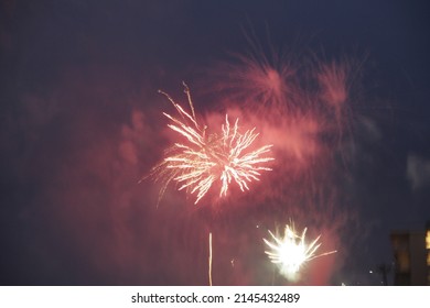 Fourth Of Jul Fireworks Near New Smyrna Beach Florida