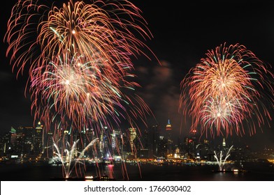 Fourth Of July Fireworks Celebration In NYC